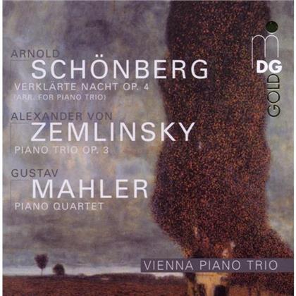 Wiener Klaviertrio + Flieder & Zemlinsky - Mahler - Schönberg - Klaviertrios & Klavierquartett