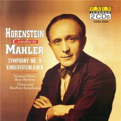 Vienna & Bamberg Symphony Orchestra & Gustav Mahler (1860-1911) - Symphony No. 9, Kindertotenlieder (2 CDs)