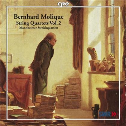 Mannheimer Streichquartett & Molique Wilhem Bernhard - Quartett Op18/3, Op28 Vol 2