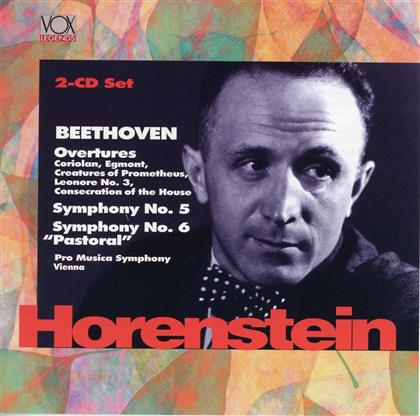 Horenstein Jascha / Vienna Pro Musica & Ludwig van Beethoven (1770-1827) - Symphonies Nos. 5 (2 CDs)