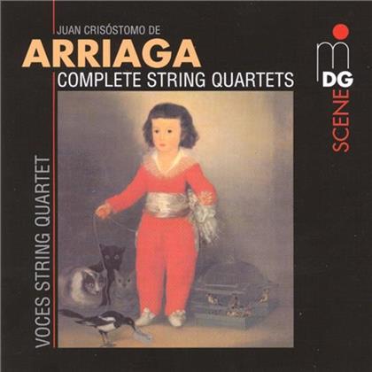 Voces Streichquartett & Arriaga - Complete String Quartets