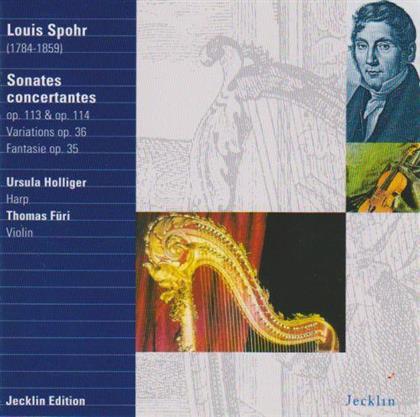 Ursula Holliger & Louis Spohr (1784-1859) - Sonates Concertantes