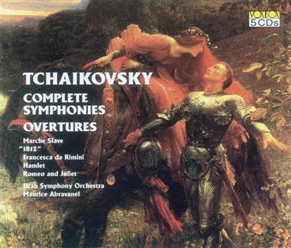 Utah Symphony Orchestra & Peter Iljitsch Tschaikowsky (1840-1893) - Complete Symphonies (5 CDs)