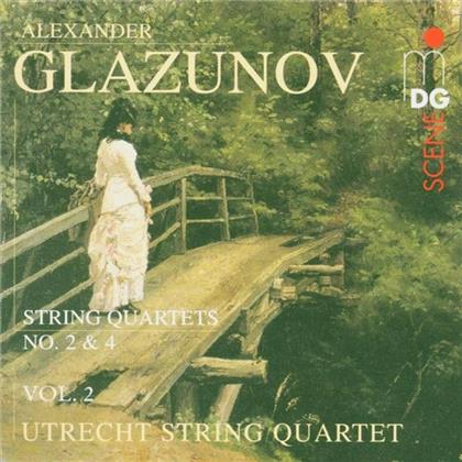 Utrecht String Quartet & Alexander Konstantinowitsch Glasunow (1865-1936) - String Quartets Vol. 2 , No. 2
