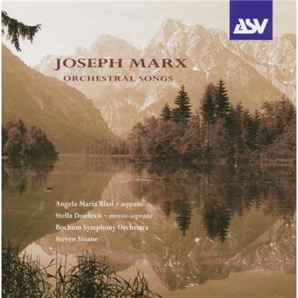 Angela Maria, Sopran Blasi & Joseph Marx (1882-1964) - Lieder (22)