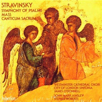 Ainsley/Roberts/Westminster Ca & Igor Strawinsky (1882-1971) - Mass & Symphony Of Psalms
