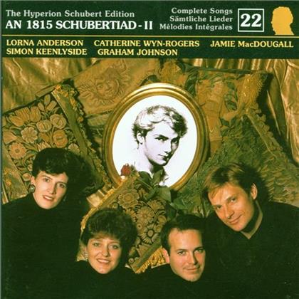 Anderson/Wyn-Rogers/Keenlysi & Franz Schubert (1797-1828) - Songs 22