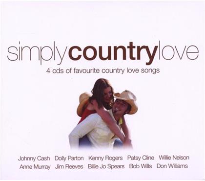 Simply Country Love - Various (4 CDs)