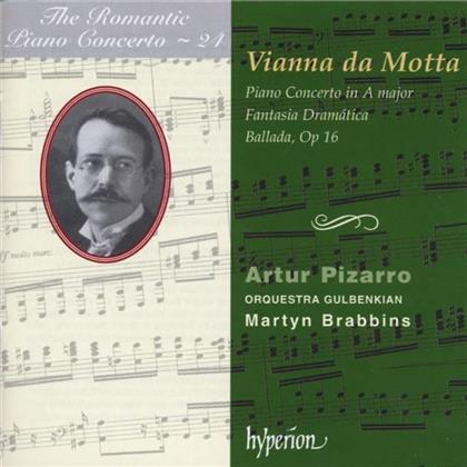 Artur Pizarro/ Orquestra Gulbe & Vianna Da Motta Jose - Piano Concerto & Fantasia
