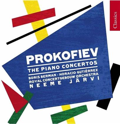 Boris Berman & Serge Prokofieff (1891-1953) - Klavierkonz.1-5 (2 CDs)