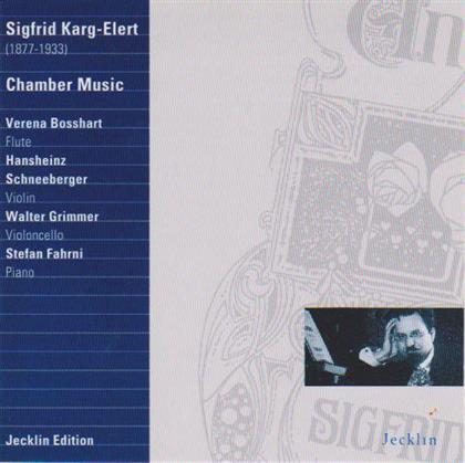 Sigfrid Karg-Elert (1877-1933), Bosshart Verena/Filippini Saskia, Verena Bosshart, Hansheinz Schneeberger, Walter Grimmer, … - Kammermusik - Chamber Music
