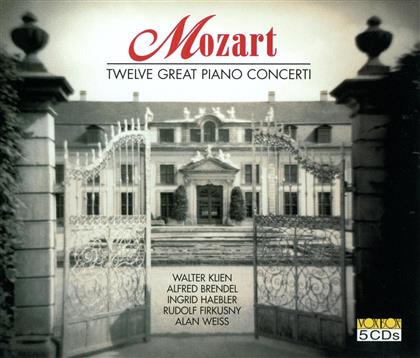 Brendel/Klien/Haebler/Firku & Wolfgang Amadeus Mozart (1756-1791) - Great Piano Concerti: Nos.17 (5 CDs)