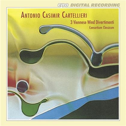 Consortium Classicum & Antonio Casimir Cartellieri - Divertimento Nr1, Nr2, Nr3