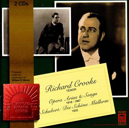Crooks, Tenor/ La Forge, Klavier & Franz Schubert (1797-1828) - Lieder - Die Schoene Muellerin (2 CDs)