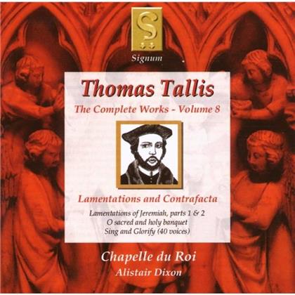 Chapelle Du Roi & Thomas Tallis (1505-1585) - Thomas Tallis: Volume 8