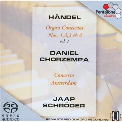 Daniel Chorzempa & Georg Friedrich Händel (1685-1759) - Konzert Fuer Orgel Op4/1-4