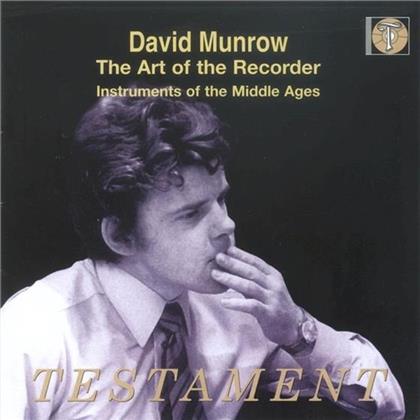 Munrow David Recorder Consort, & --- - Art Of The Recorder (2 CDs)