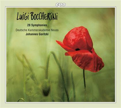 Deutsche Kammerakademie Neuss & Luigi Boccherini (1743-1805) - Sinfonie Op7, Op10/4, Op12/1-6 (8 CDs)