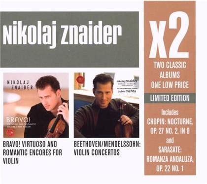Znaider Nikolaj/Israel Philh. & Beethoven L.V./Mendelssohn F. - X2 Violin Concertos (2 CD)