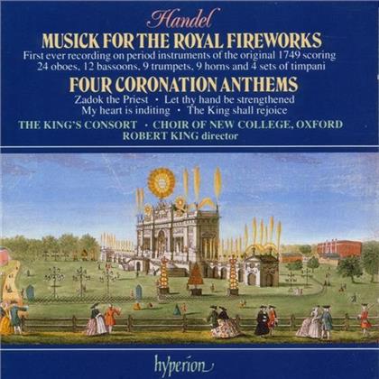 Choir Of New College,Oxford & Georg Friedrich Händel (1685-1759) - Fireworks Music & Cor.Anthems