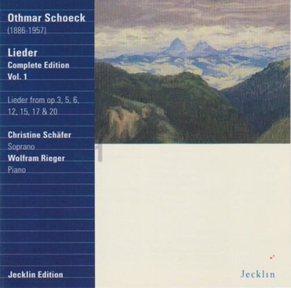 Othmar Schoeck (1886-1957), Christiane Schäfer & Wolfram Rieger - Lieder - Vol. 1