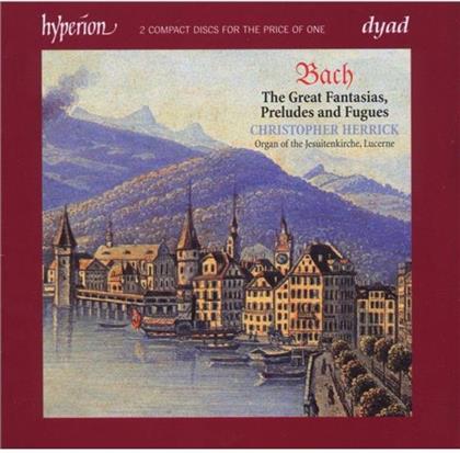 Christopher Herrick & Johann Sebastian Bach (1685-1750) - Die Grossen Fantasien, P (2 CDs)