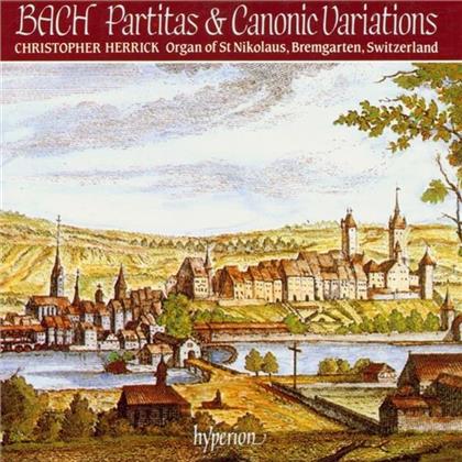 Christopher Herrick & Johann Sebastian Bach (1685-1750) - Partitas & Canonic Variations