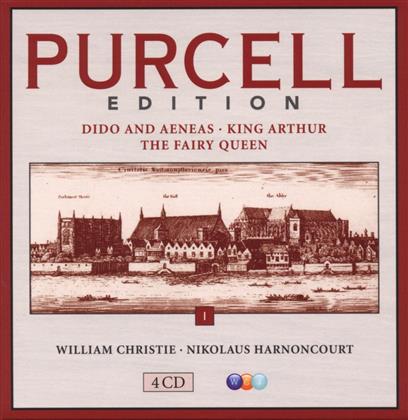 Harnoncourt / Bonney Barbara / Berg Nath & Henry Purcell (1659-1695) - Theatre Music 1/King Arthur (4 CDs)