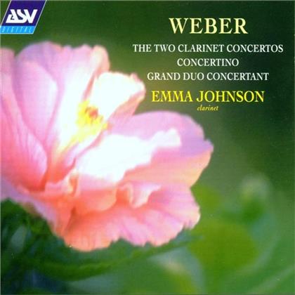 Emma Johnson & Carl Maria von Weber (1786-1826) - Concertino Op26, Grand Duo Conc.