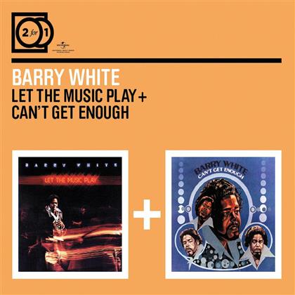 Barry White - 2 For 1: Let The Music.../Can't Get... (2 CDs)