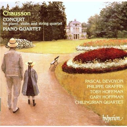 Devoyon/ Graffin/ Hoffman/ Chi & Ernest Chausson (1855-1899) - Concert & Piano Quartet