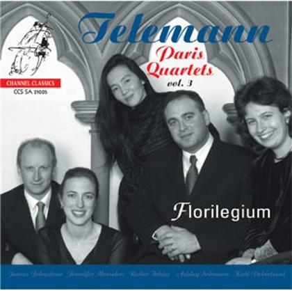 Florilegium Ensemble & Georg Philipp Telemann (1681-1767) - Quartett Fuer Floete Twv43