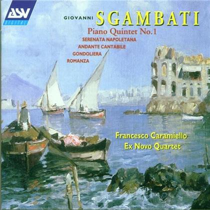 Francesco Caramiello (Klavier) & Giovanni Sgambati (1841-1914) - Gondoliera Op29, Quintett Fuer