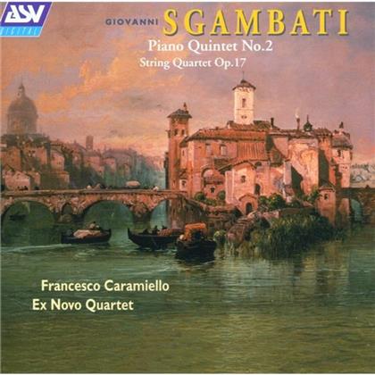 Francesco Caramiello (Klavier) & Giovanni Sgambati (1841-1914) - Quartett Op17, Quintett Fuer K.