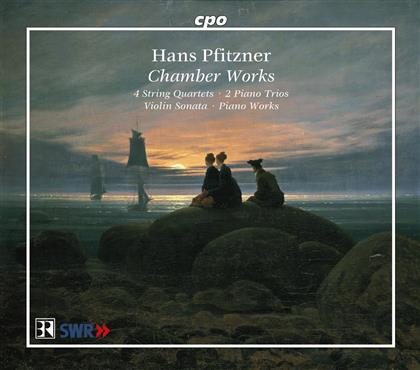 Franz Schubert Quartett & Hans Erich Pfitzner (1869 - 1949) - Klavierstuecke (5) Op47, Quartett (4 CDs)