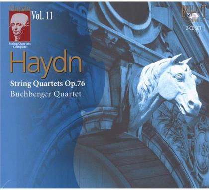 Buchberger Quartett & Joseph Haydn (1732-1809) - Streichquartette Vol.11 Opus 76 (2 CDs)