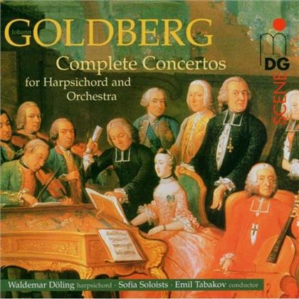Döling - Sofia Soloists - Taba & Johann Gottlieb Goldberg (1727-1756) - Sämtliche Cembalokonzerte