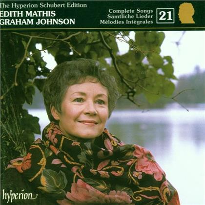 Edith Mathis Soprano, Graham J & Franz Schubert (1797-1828) - Songs 21