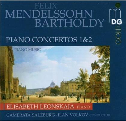 Leonskaja, Klavier - Elisabeth & Felix Mendelssohn-Bartholdy (1809-1847) - Klavierkonzerte Nr. 1 Und 2 - (SACD)