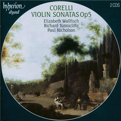 Elizabeth Wallfisch Violin, Th & Corelli - Twelve Violin Sonatas (2 CD)