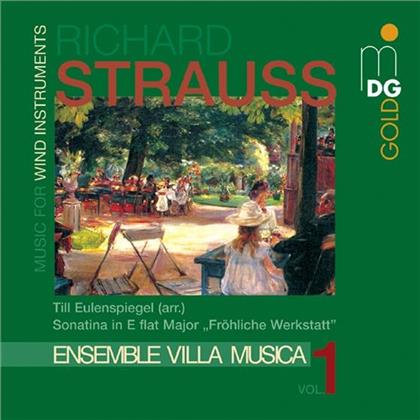 Ensemble Villa Musica & Richard Strauss (1864-1949) - Music For Wind Instruments Vol
