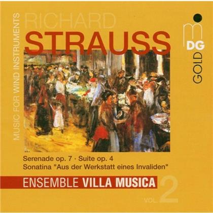 Ensemble Villa Musica & Richard Strauss (1864-1949) - Music For Wind Instruments Vol