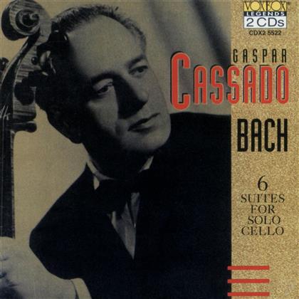 Gaspar Cassado (1897-1966) & Johann Sebastian Bach (1685-1750) - Complete Solo Cello Suites (2 CD)