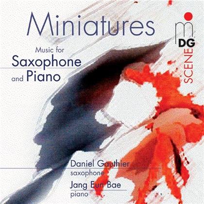 Gaulthier, Bae & Various - Miniatures For Saxophone & Pia