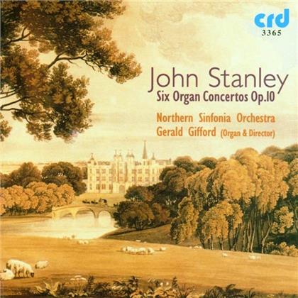 Gerald Gifford,Soloist & Direc & John Stanley - 6 Organ Concertos Op.10