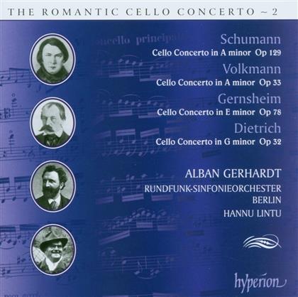 Gerhardt, Rso Berlin, Lintu & Volkmann/Dietrich/Schumann - The Romantic Cello Concerto