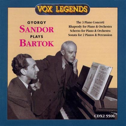 Gyorgy Sandor Various Orchestr & Béla Bartók (1881-1945) - Bartok - Complete Works For Piano (2 CDs)