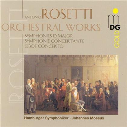 Hamburger Symphoniker & Francesco Antonio Rosetti (1750-1792) - Orchestral Works Vol. 1