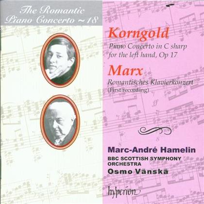 Hamelin, Bbc Scottish Symph. O & Korngold/Marx - Piano Concertos