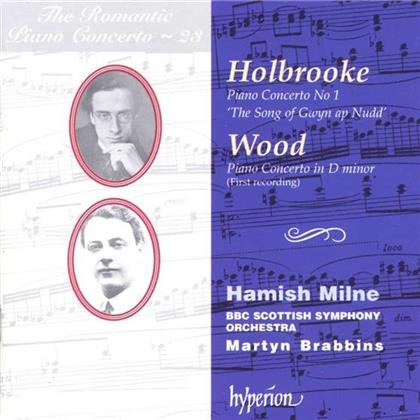 Hamish Milne/ Bbc Scottish Sym & Holbrooke/Wood - Piano Concertos